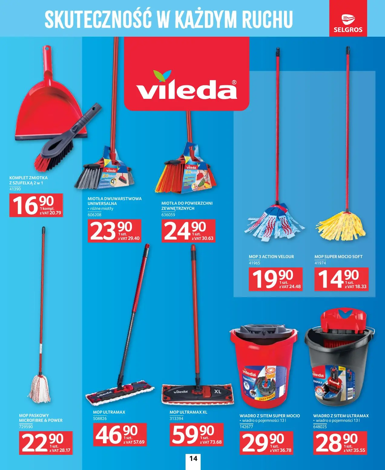 gazetka promocyjna SELGROS Katalog Sprzątanie - Strona 14