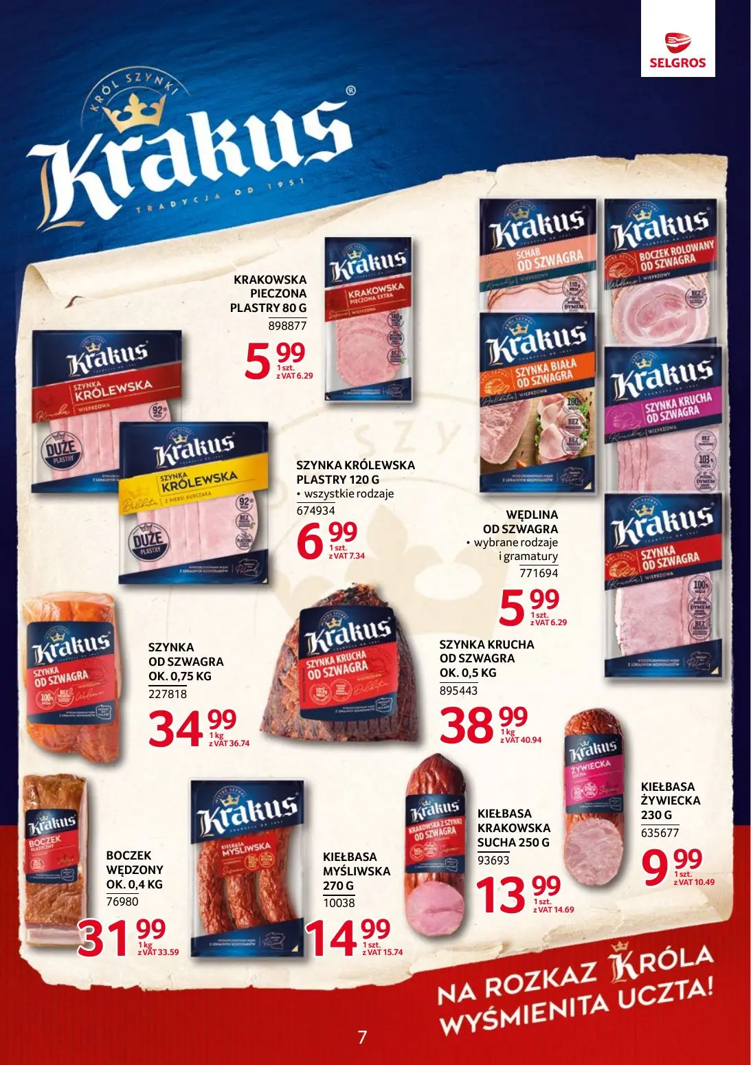 gazetka promocyjna SELGROS Markowe Produkty - Strona 7