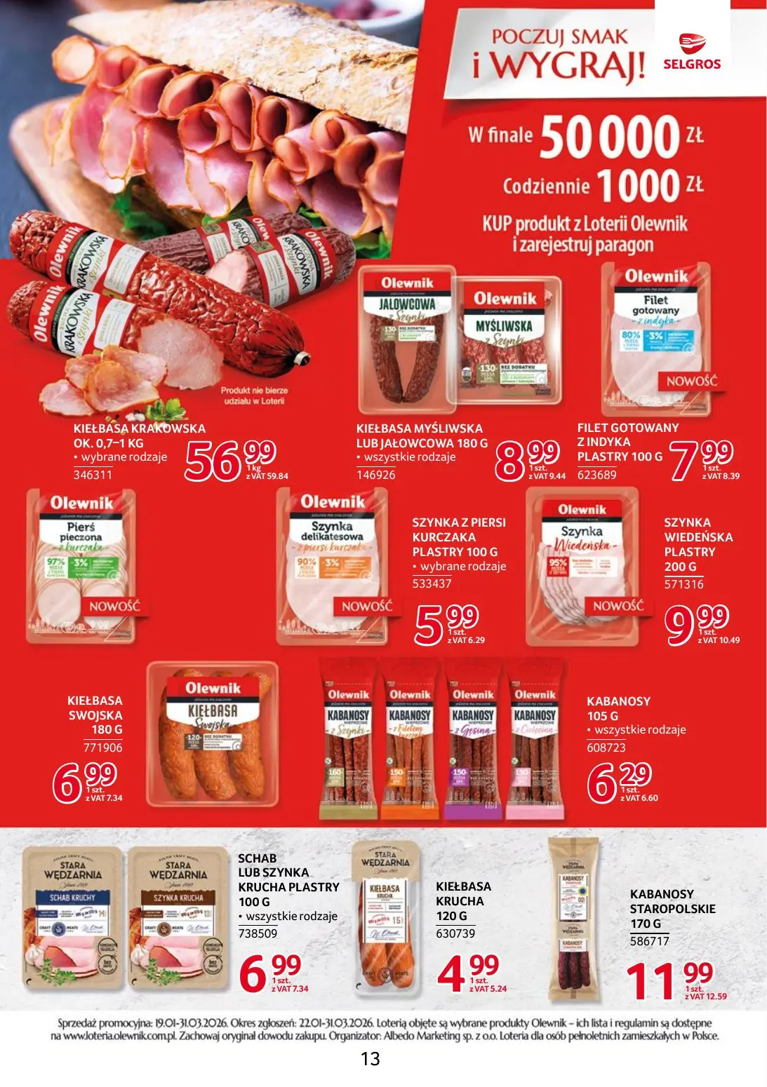 gazetka promocyjna SELGROS Markowe Produkty - Strona 13