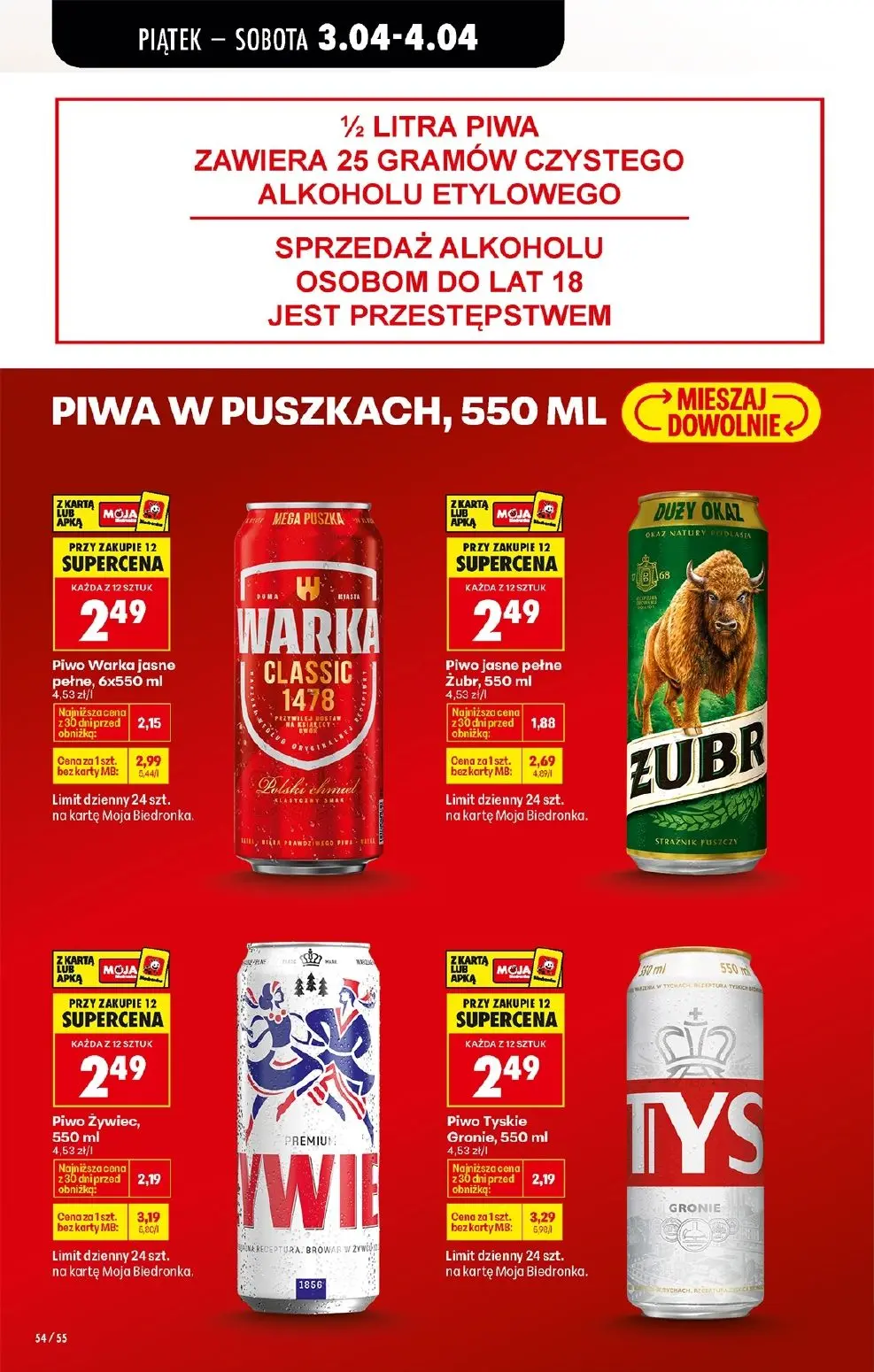 gazetka promocyjna Biedronka Lada tradycyjna. Od środy - Strona 62
