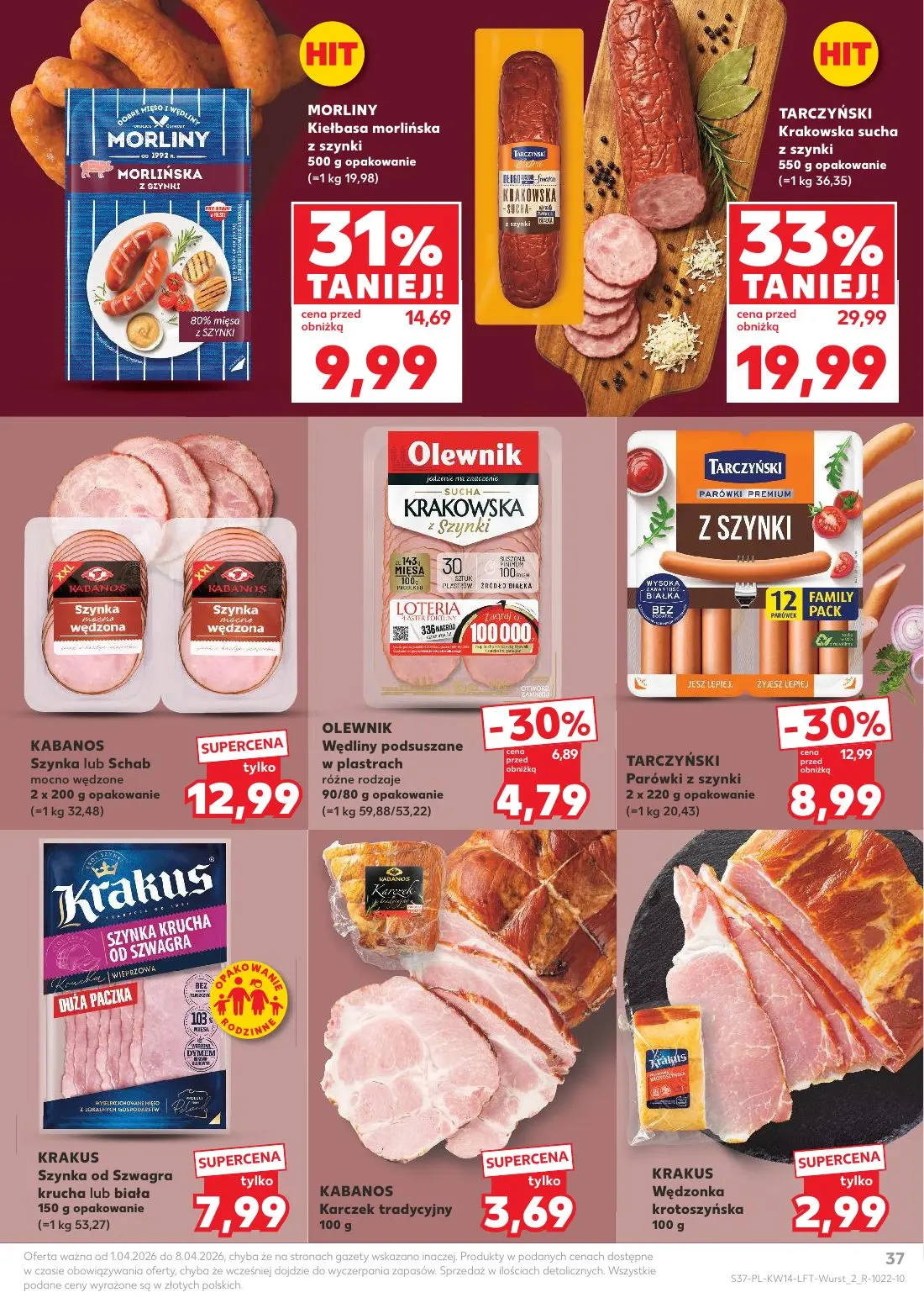 gazetka promocyjna Kaufland Jak Święta kocham! - Strona 37