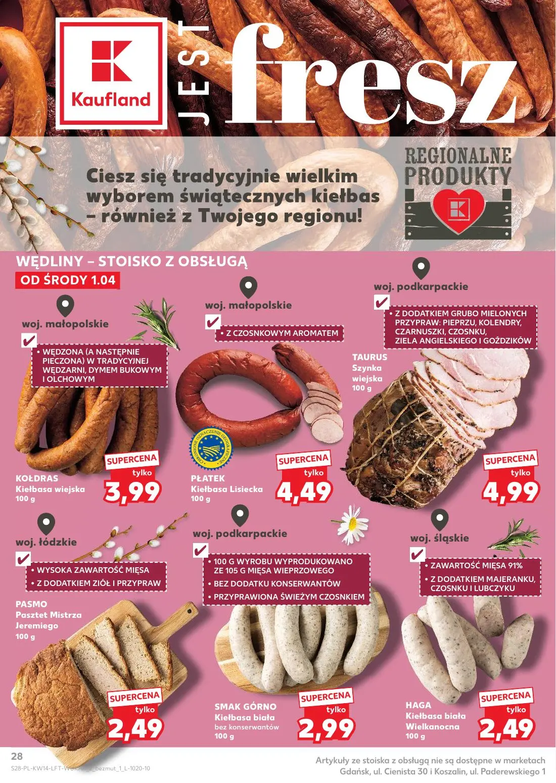gazetka promocyjna Kaufland Jak Święta kocham! - Strona 28