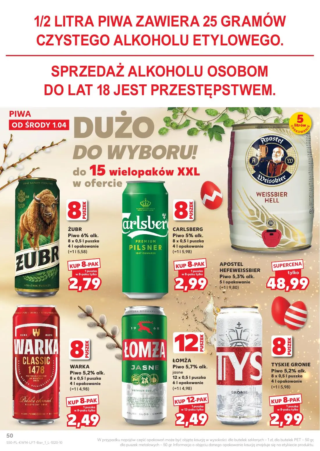 gazetka promocyjna Kaufland Jak Święta kocham! - Strona 50