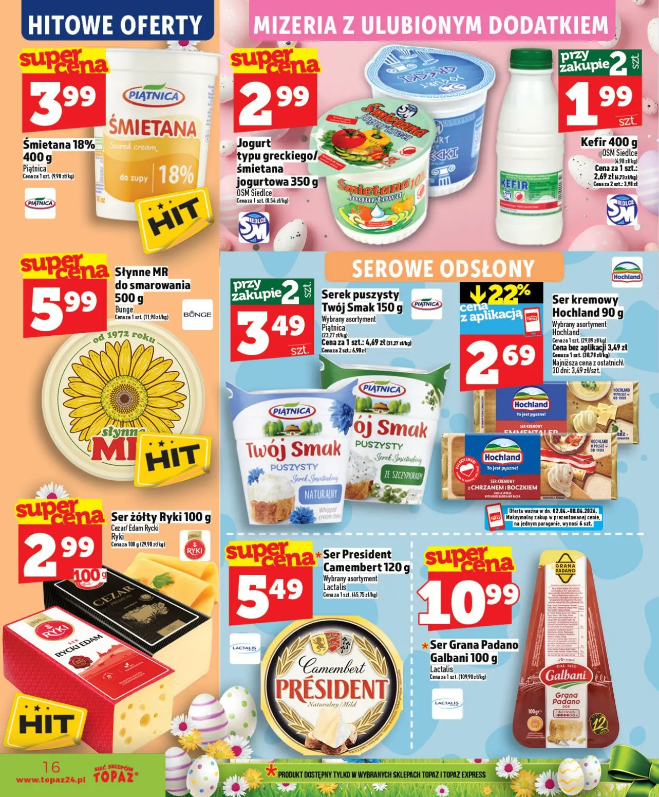 gazetka promocyjna Topaz Warszawa - Strona 16