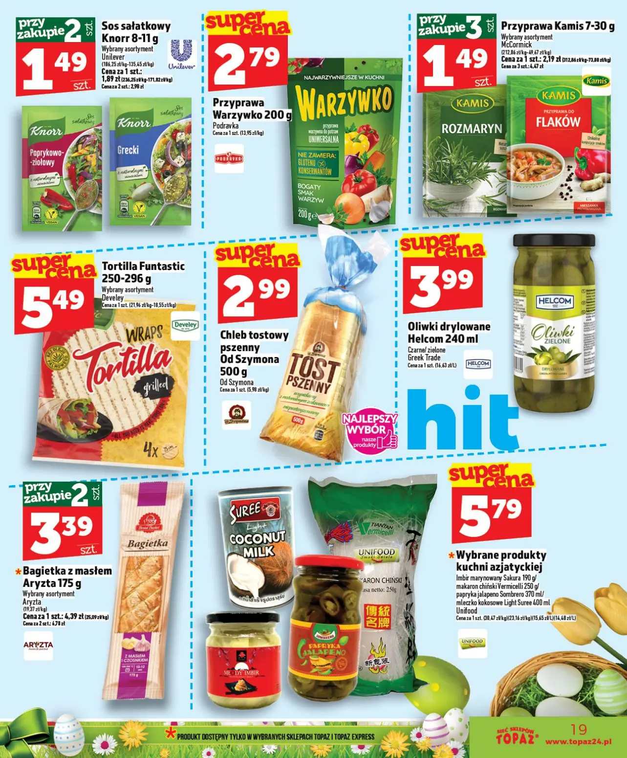 gazetka promocyjna Topaz Warszawa - Strona 19