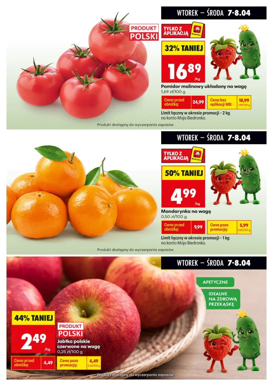 gazetka promocyjna Biedronka Biedronkowe oszczędności - Strona 4