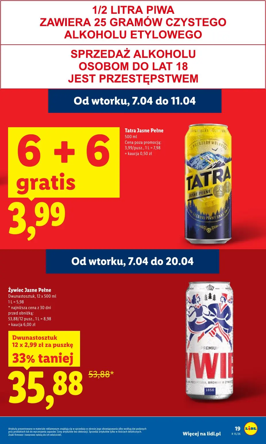 gazetka promocyjna LIDL Od wtorku - Strona 19