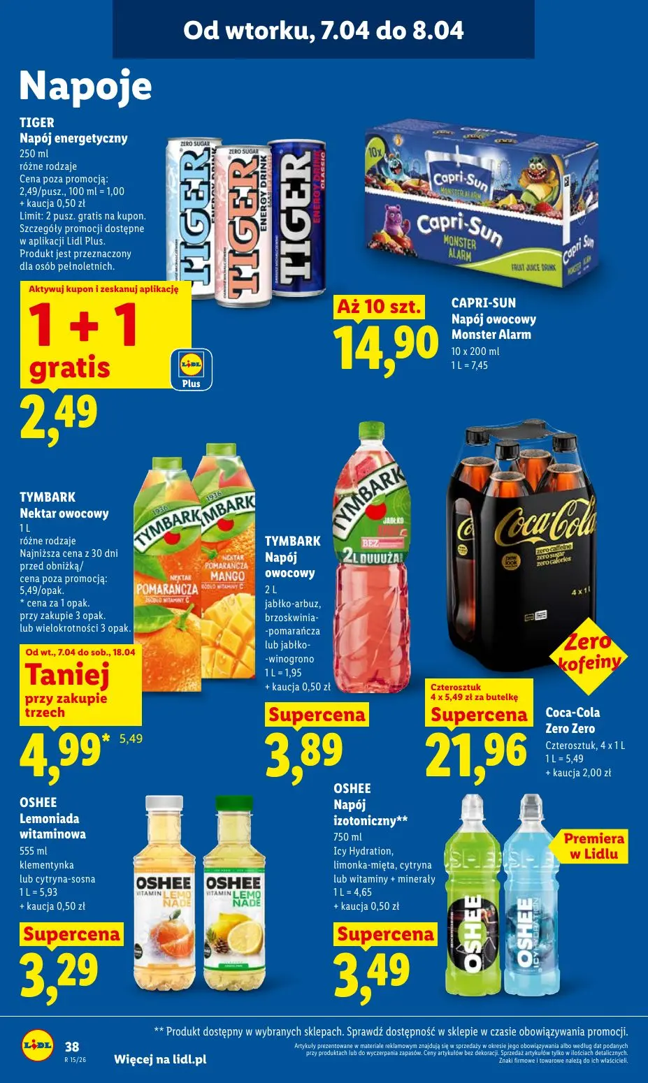 gazetka promocyjna LIDL Od wtorku - Strona 38
