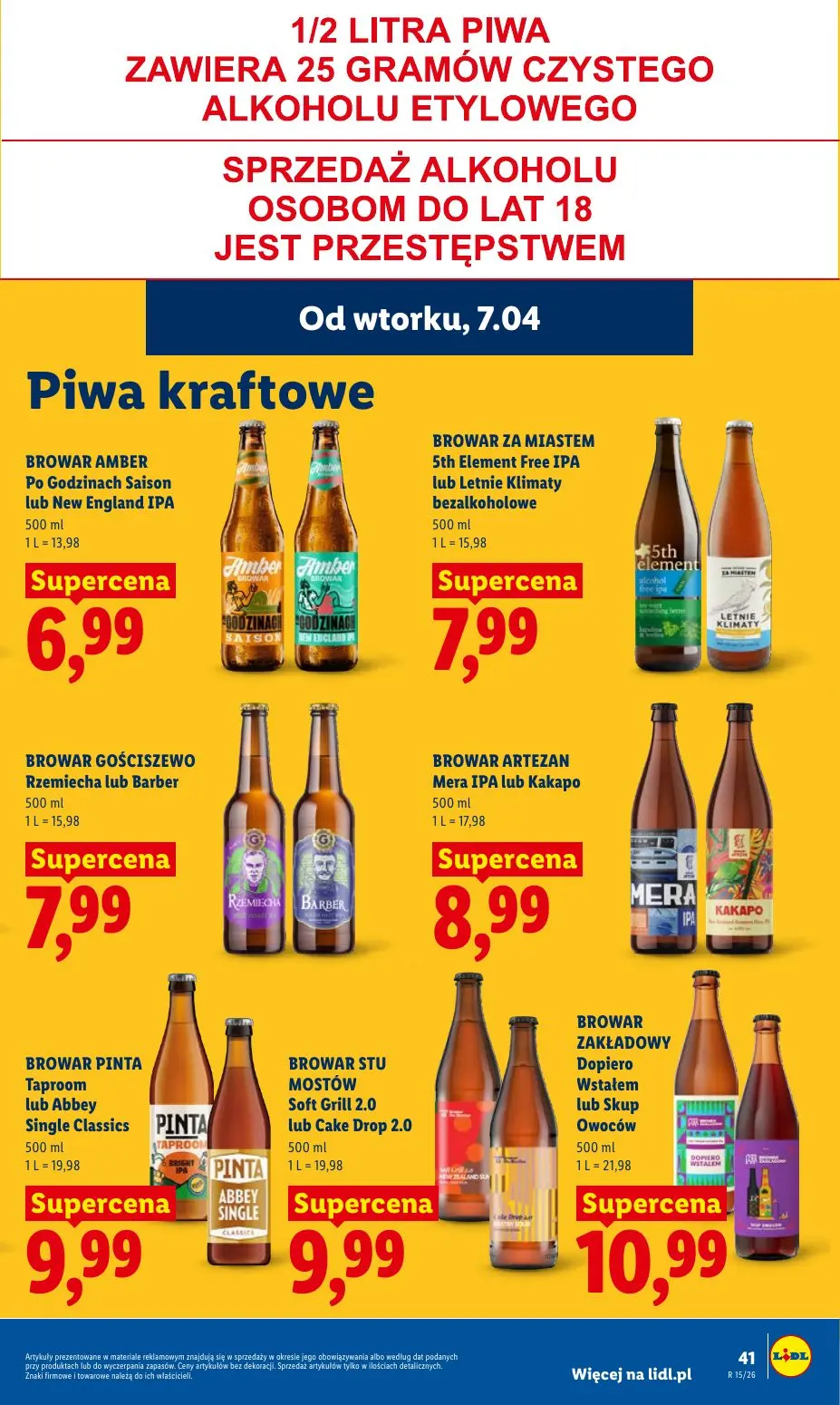 gazetka promocyjna LIDL Od wtorku - Strona 41