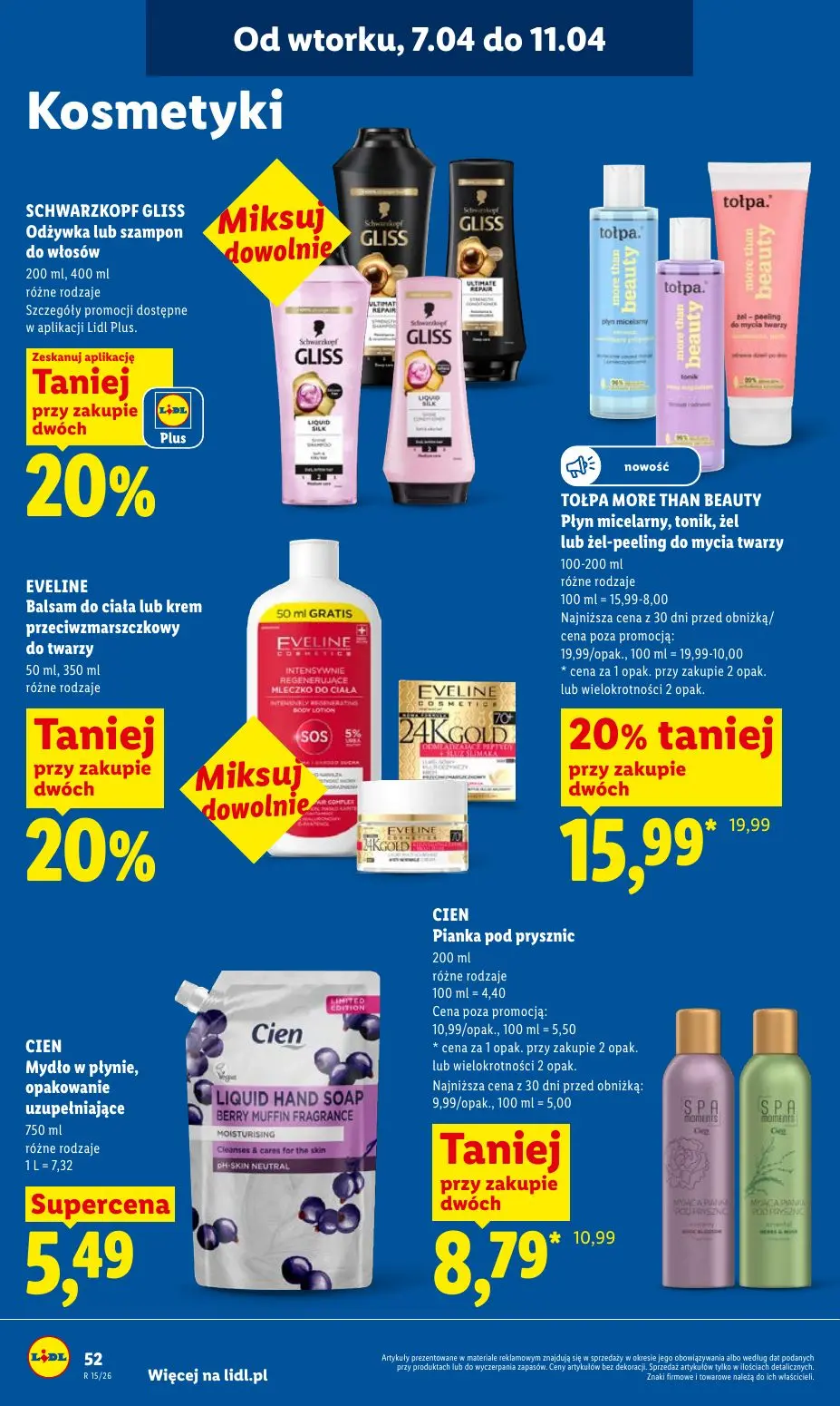 gazetka promocyjna LIDL Od wtorku - Strona 54