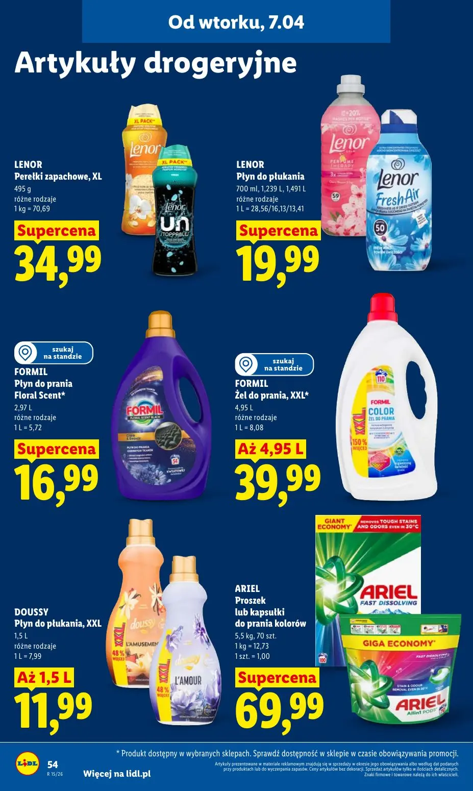gazetka promocyjna LIDL Od wtorku - Strona 56
