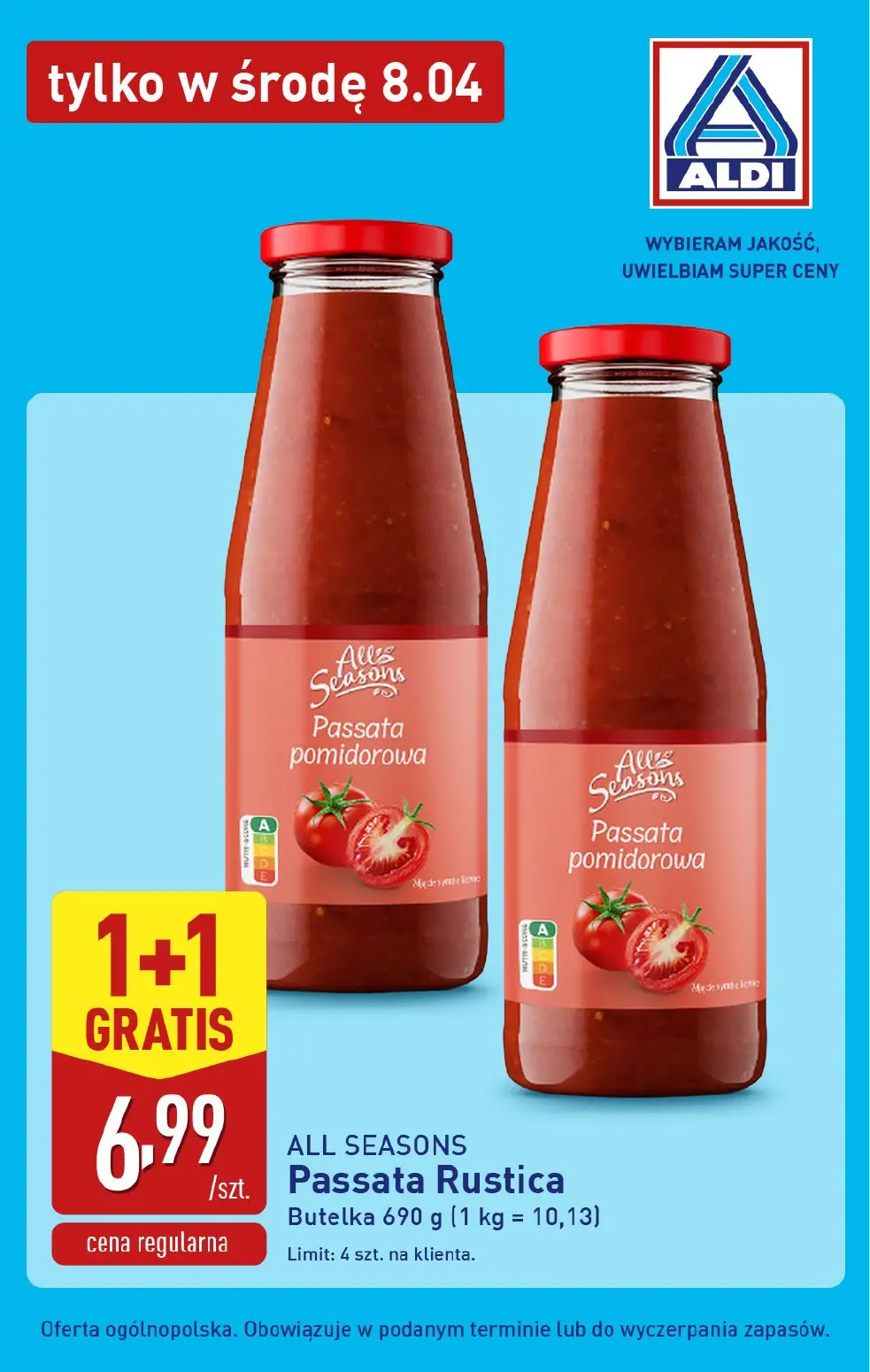 gazetka promocyjna ALDI Tylko w ŚRODĘ - Strona 4