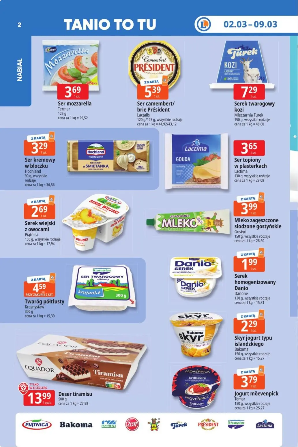 gazetka promocyjna E.Leclerc Tanio to tu - Strona 2