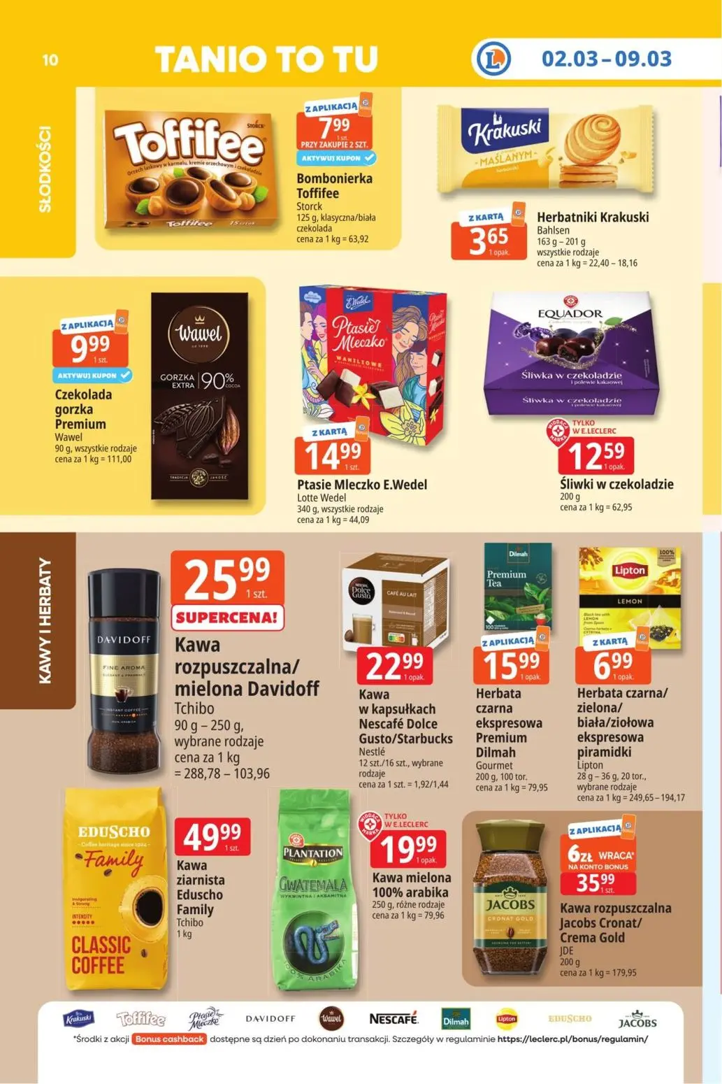 gazetka promocyjna E.Leclerc Tanio to tu - Strona 10