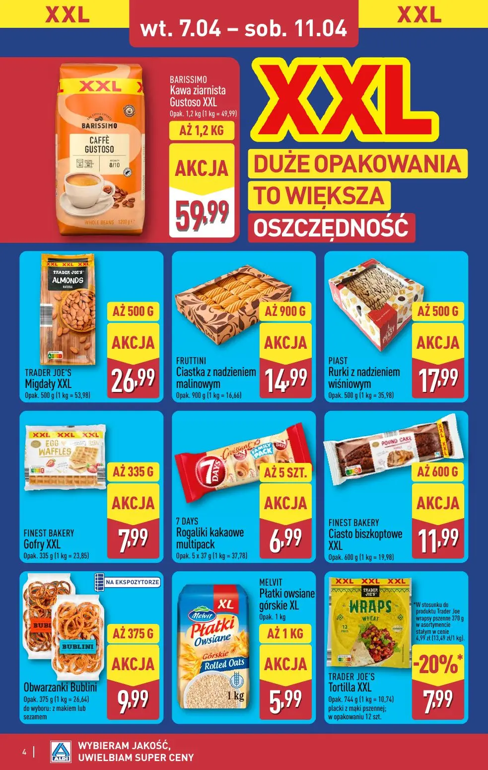 gazetka promocyjna ALDI Tydzień XXL - Strona 4