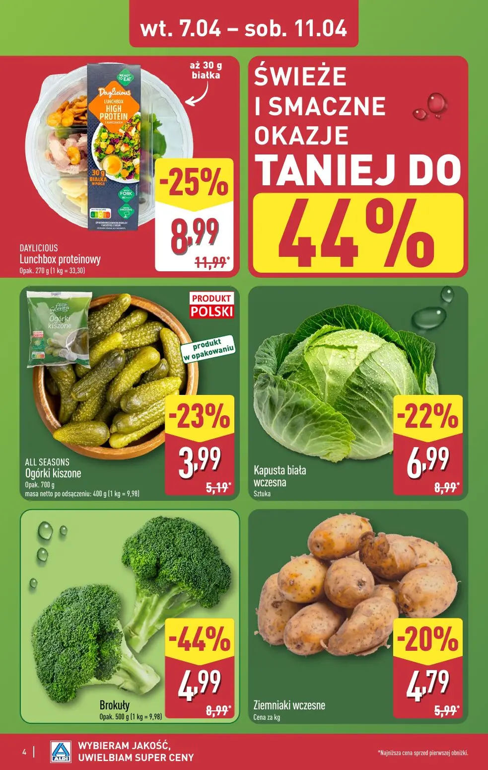 gazetka promocyjna ALDI Wybieram ALDI, bo jest tanio - Strona 4