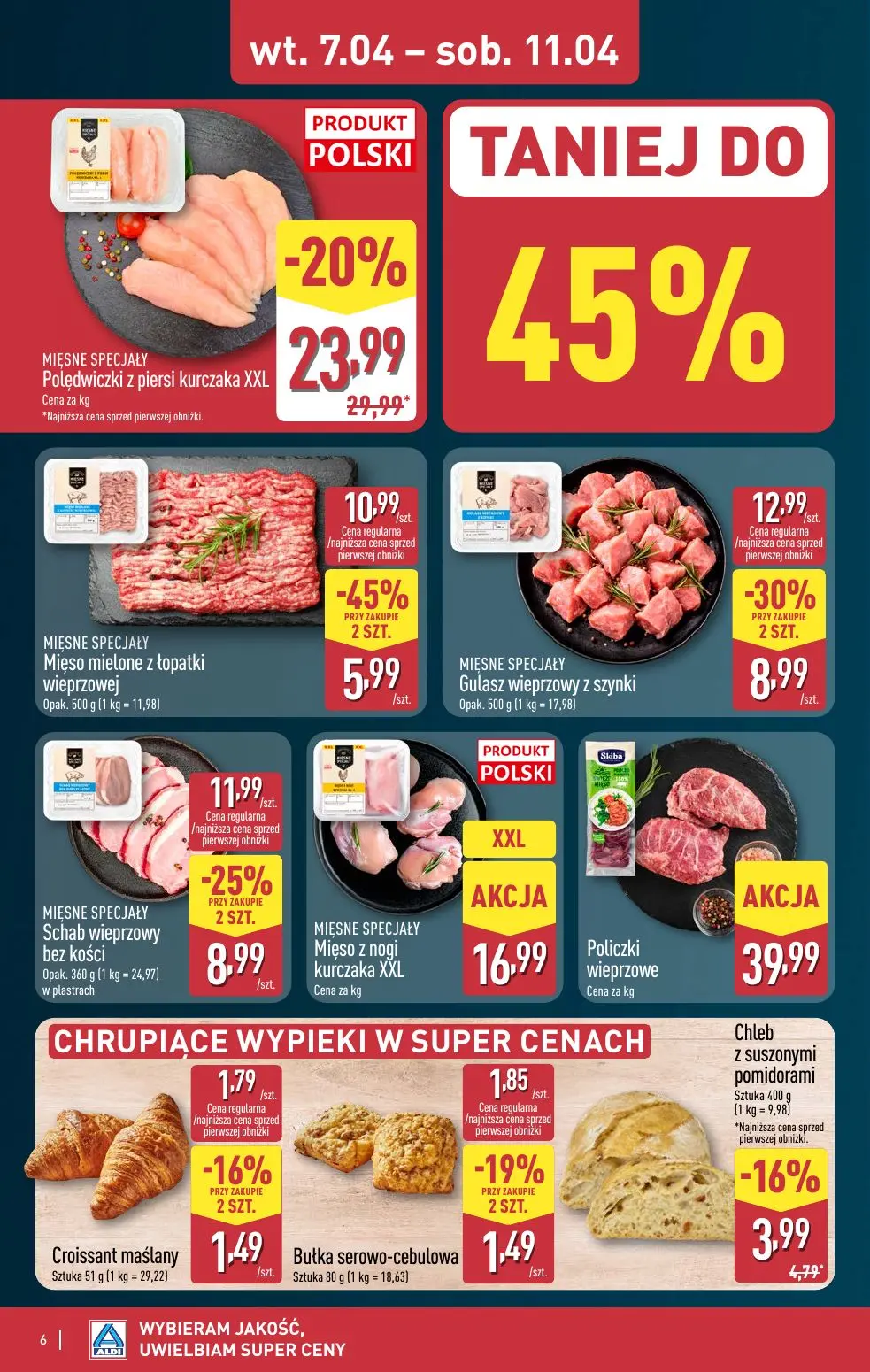 gazetka promocyjna ALDI Wybieram ALDI, bo jest tanio - Strona 6