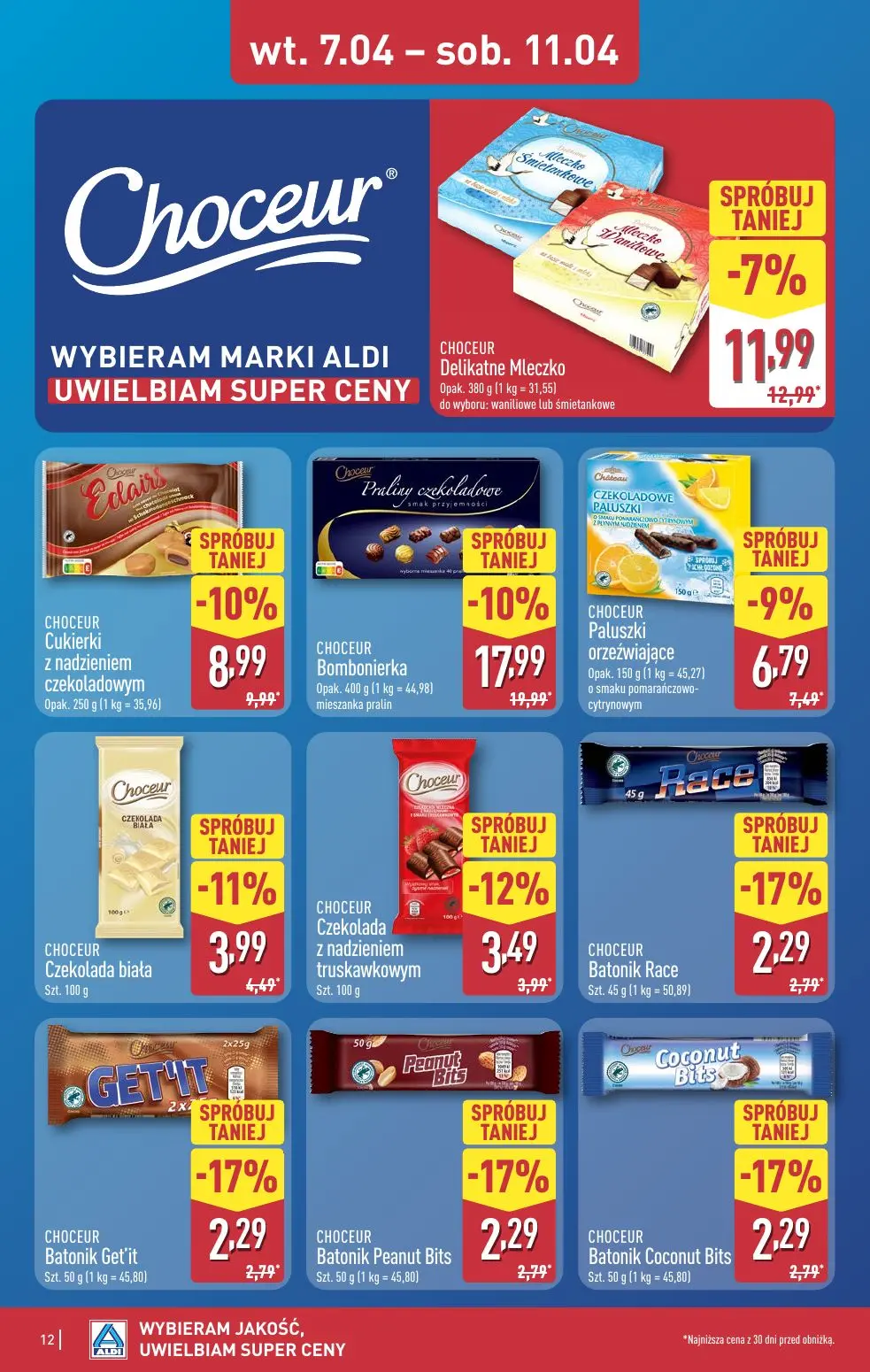 gazetka promocyjna ALDI Wybieram ALDI, bo jest tanio - Strona 12