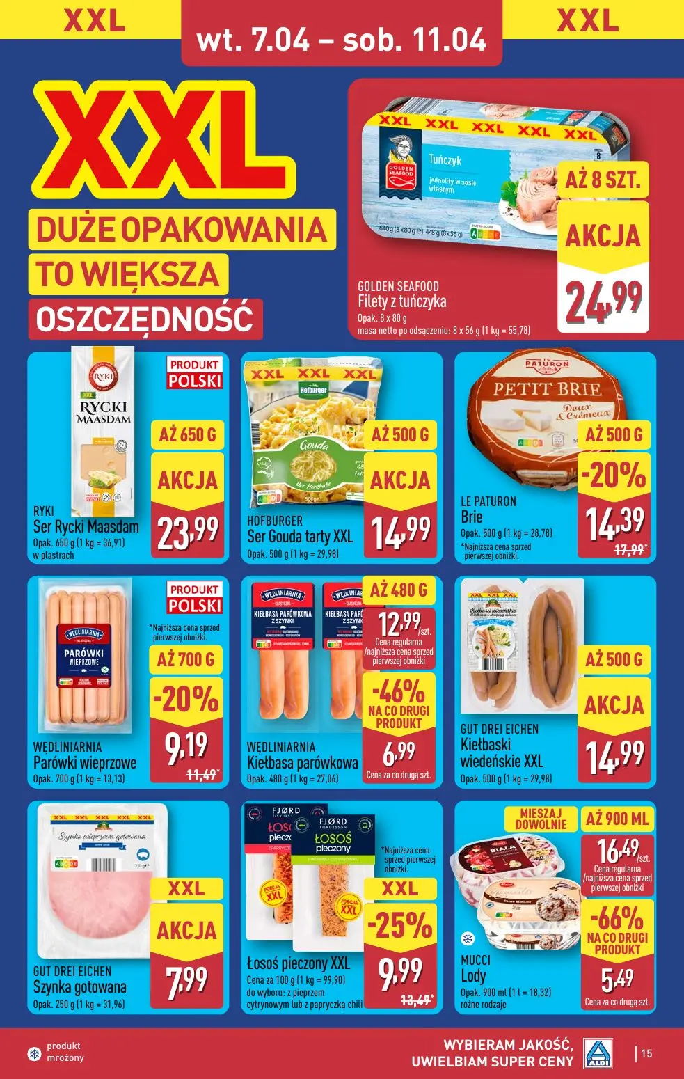 gazetka promocyjna ALDI Wybieram ALDI, bo jest tanio - Strona 15