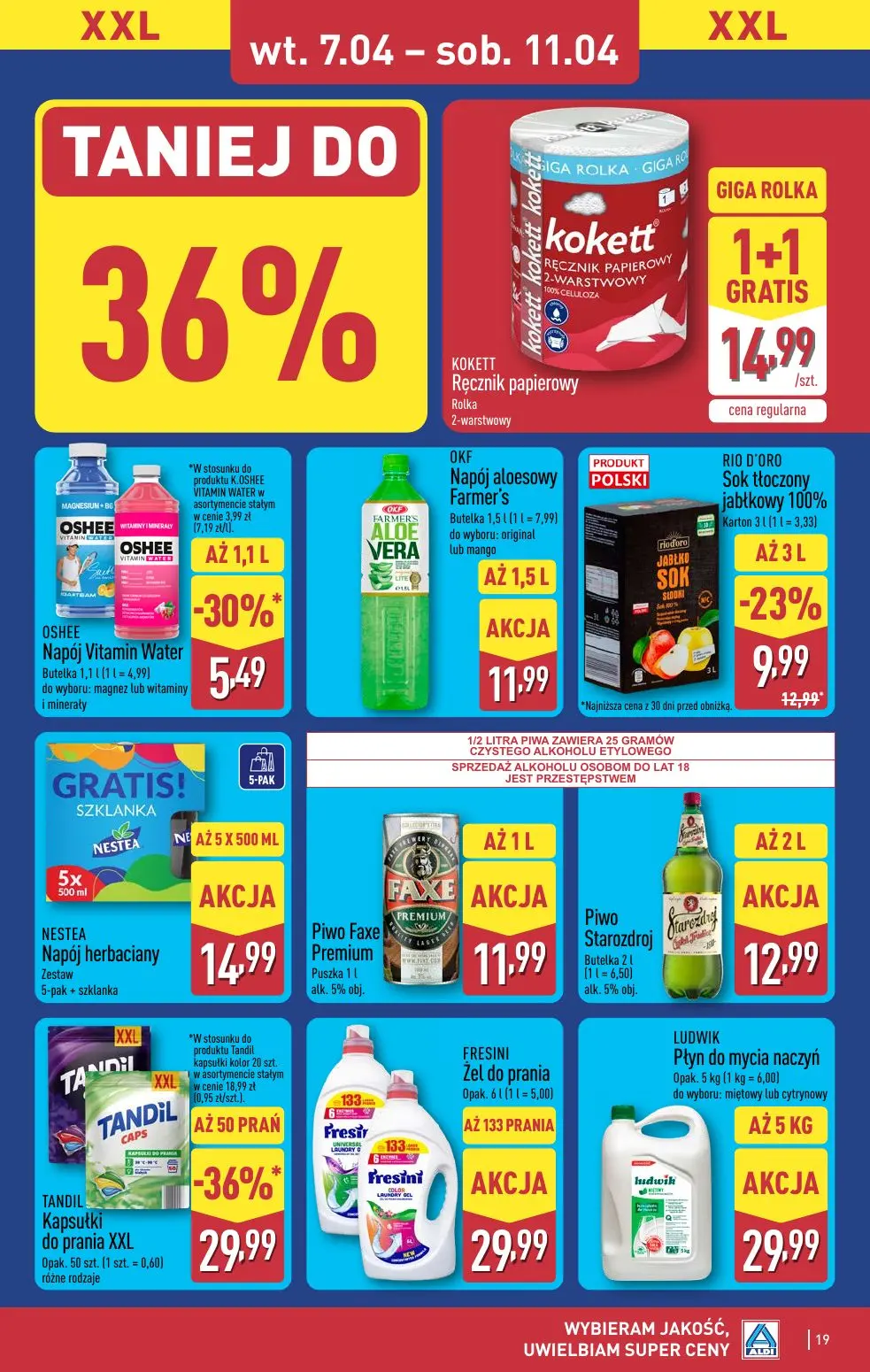 gazetka promocyjna ALDI Wybieram ALDI, bo jest tanio - Strona 19