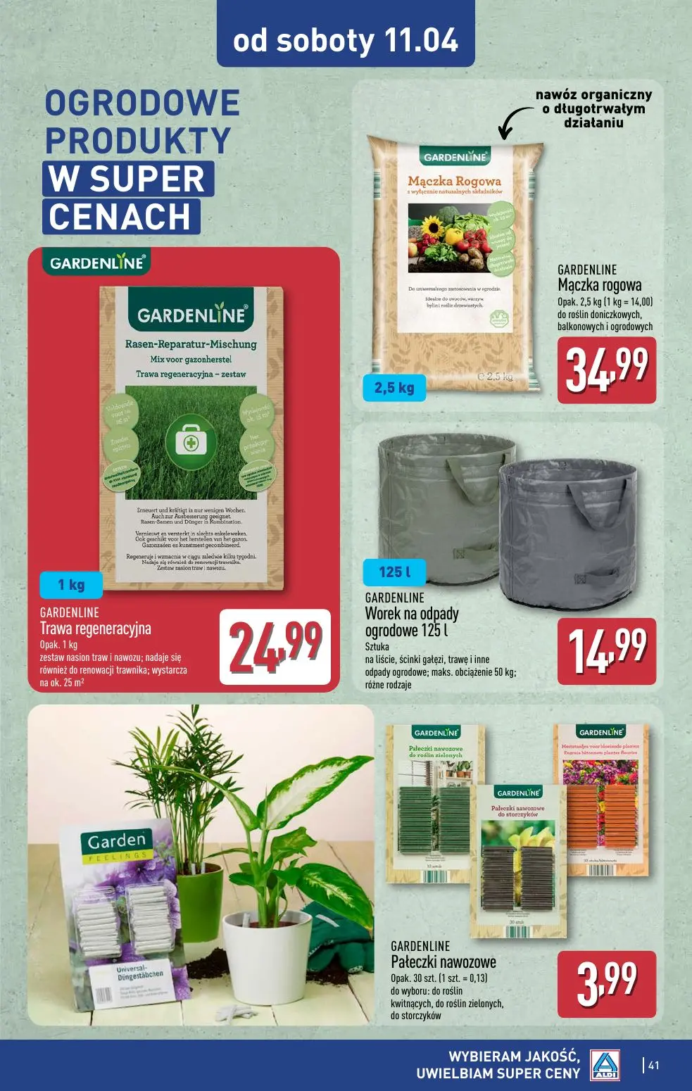 gazetka promocyjna ALDI Wybieram ALDI, bo jest tanio - Strona 41