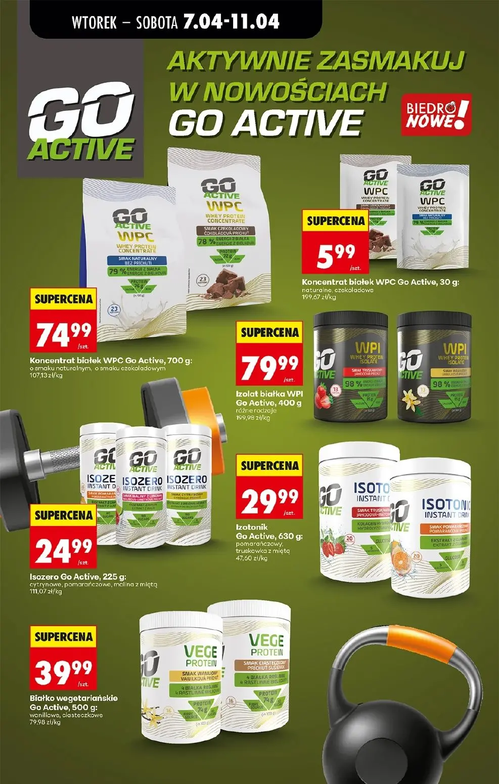 gazetka promocyjna Biedronka Lada tradycyjna. Od wtorku - Strona 43