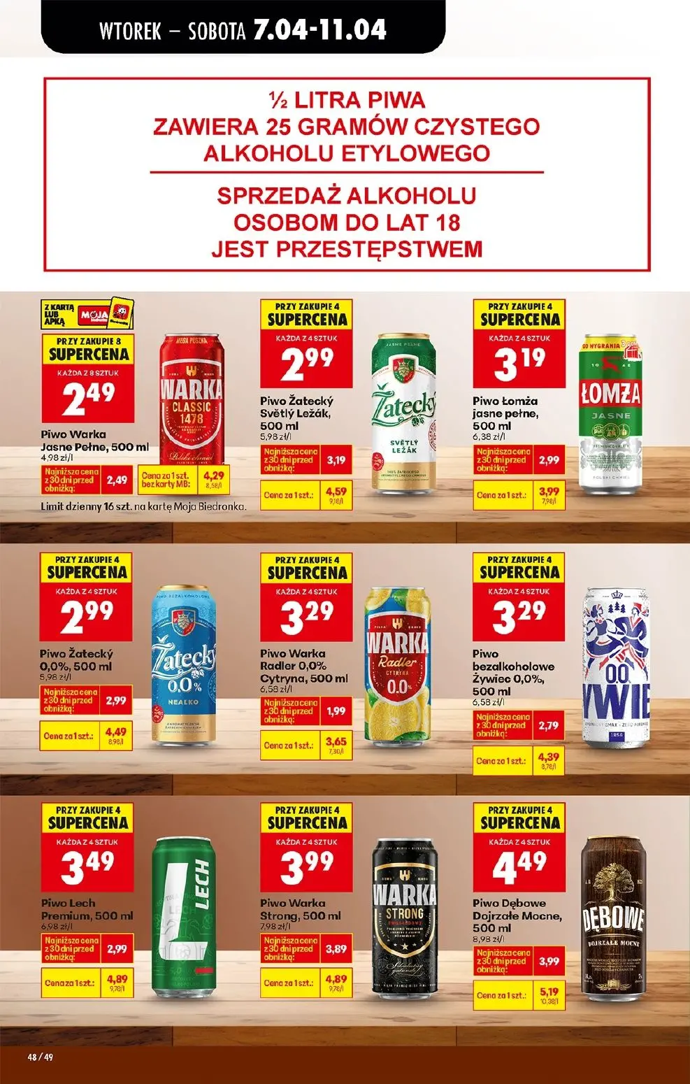 gazetka promocyjna Biedronka Od wtorku - Strona 62