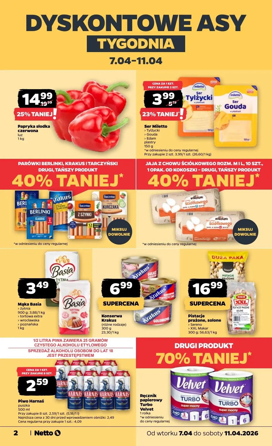 gazetka promocyjna NETTO Tanio i świeżo - Strona 2