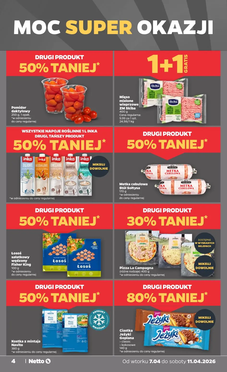 gazetka promocyjna NETTO Tanio i świeżo - Strona 4