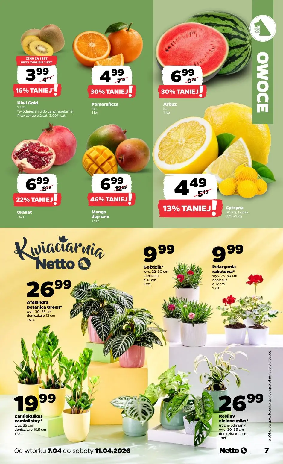 gazetka promocyjna NETTO Tanio i świeżo - Strona 7