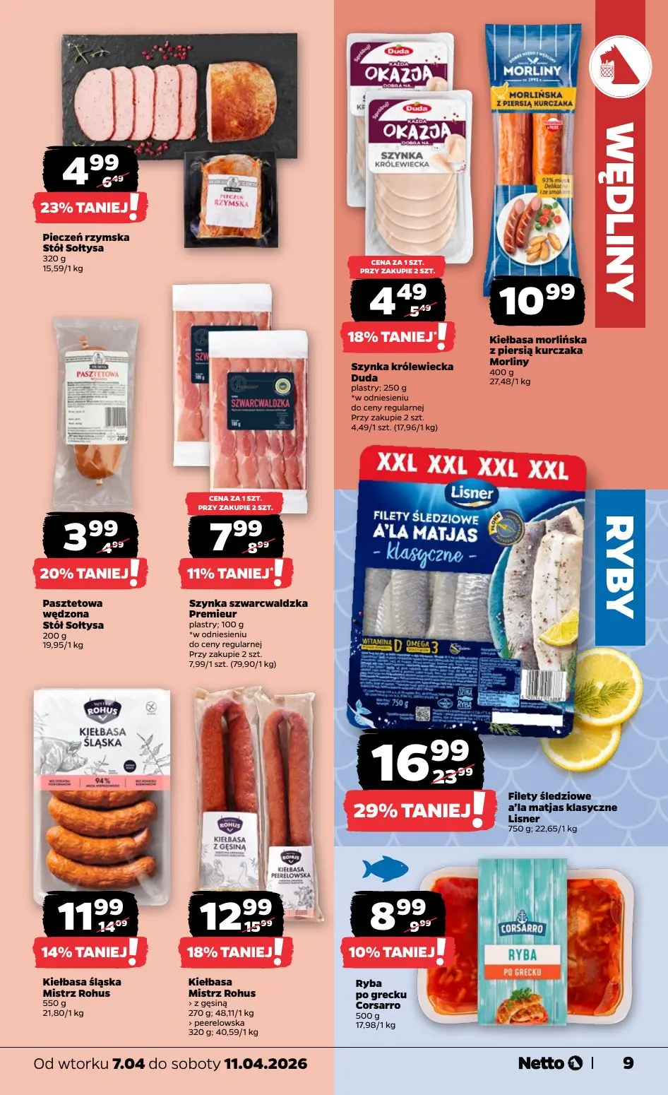 gazetka promocyjna NETTO Tanio i świeżo - Strona 9