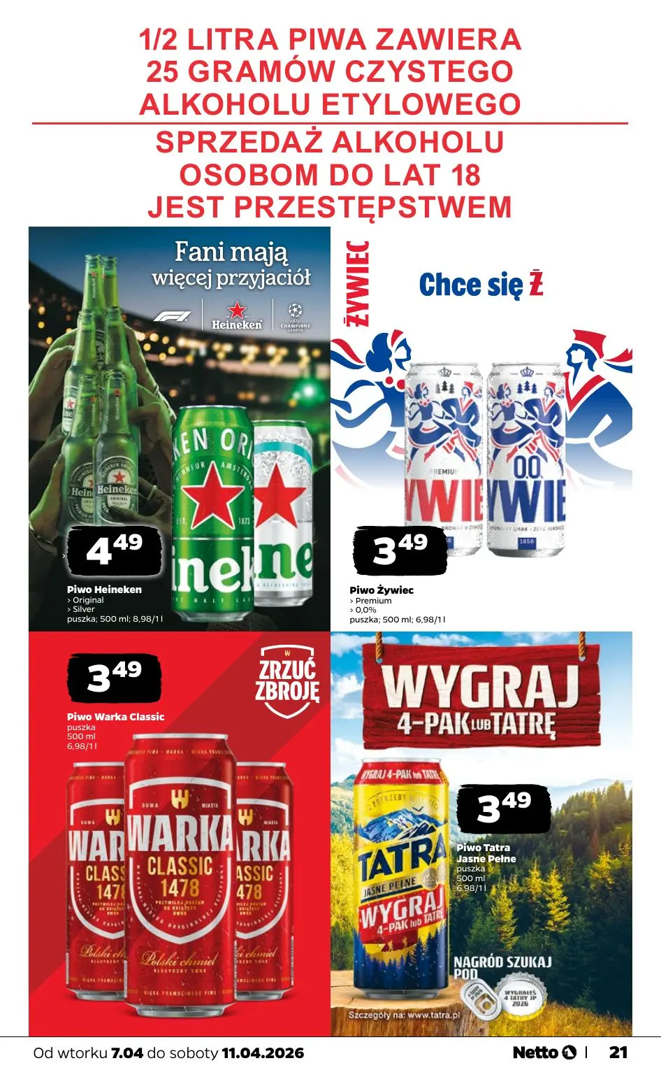 gazetka promocyjna NETTO Tanio i świeżo - Strona 21