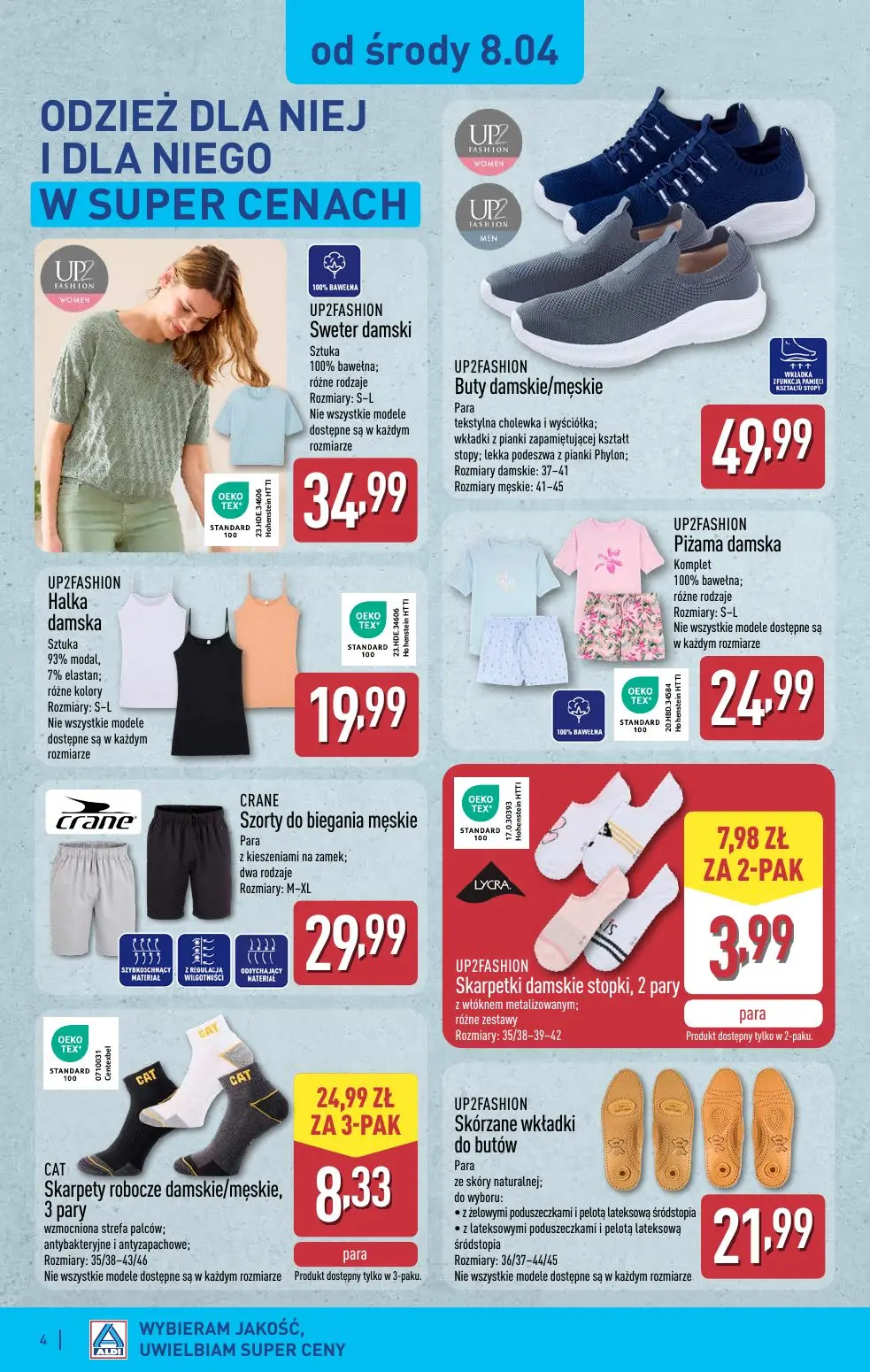 gazetka promocyjna ALDI Oferta od 8.04 - Strona 4