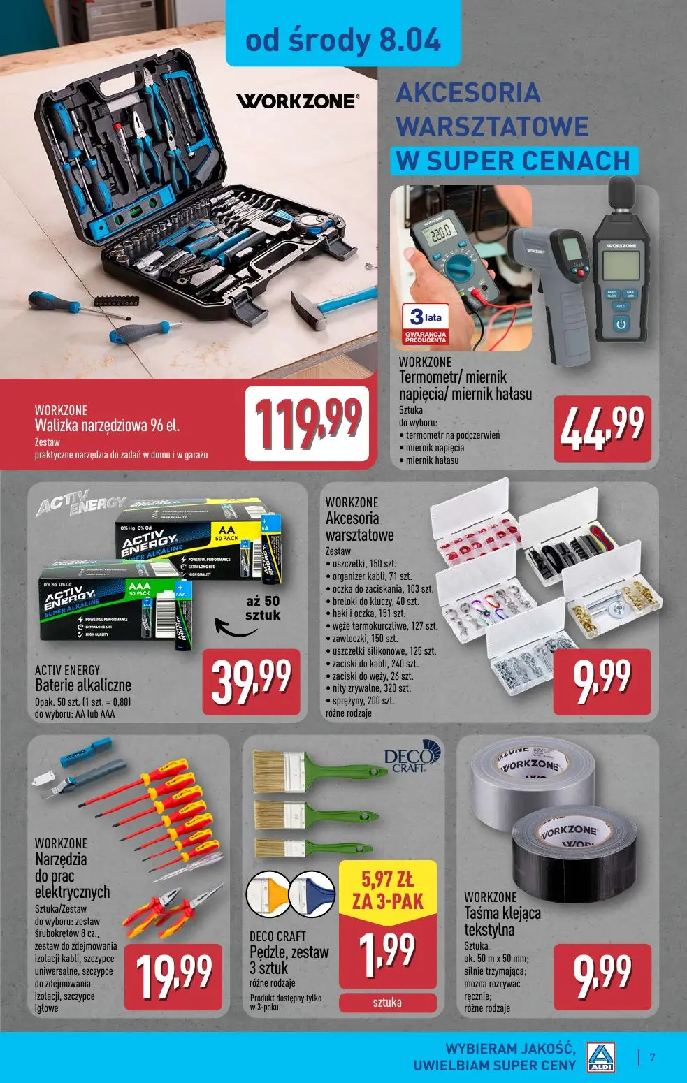 gazetka promocyjna ALDI Oferta od 8.04 - Strona 7