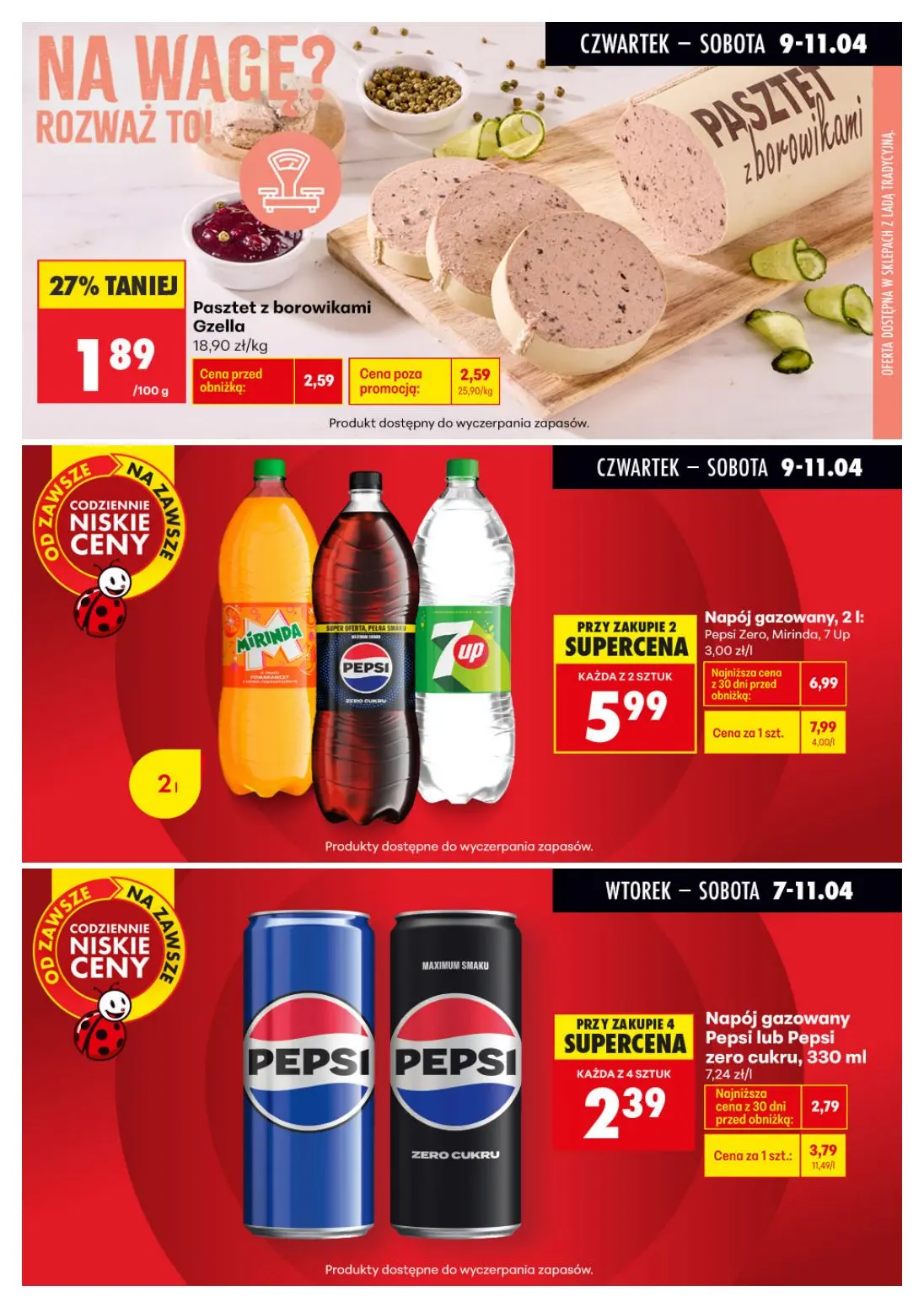 gazetka promocyjna Biedronka Biedronkowe oszczędności - Strona 3