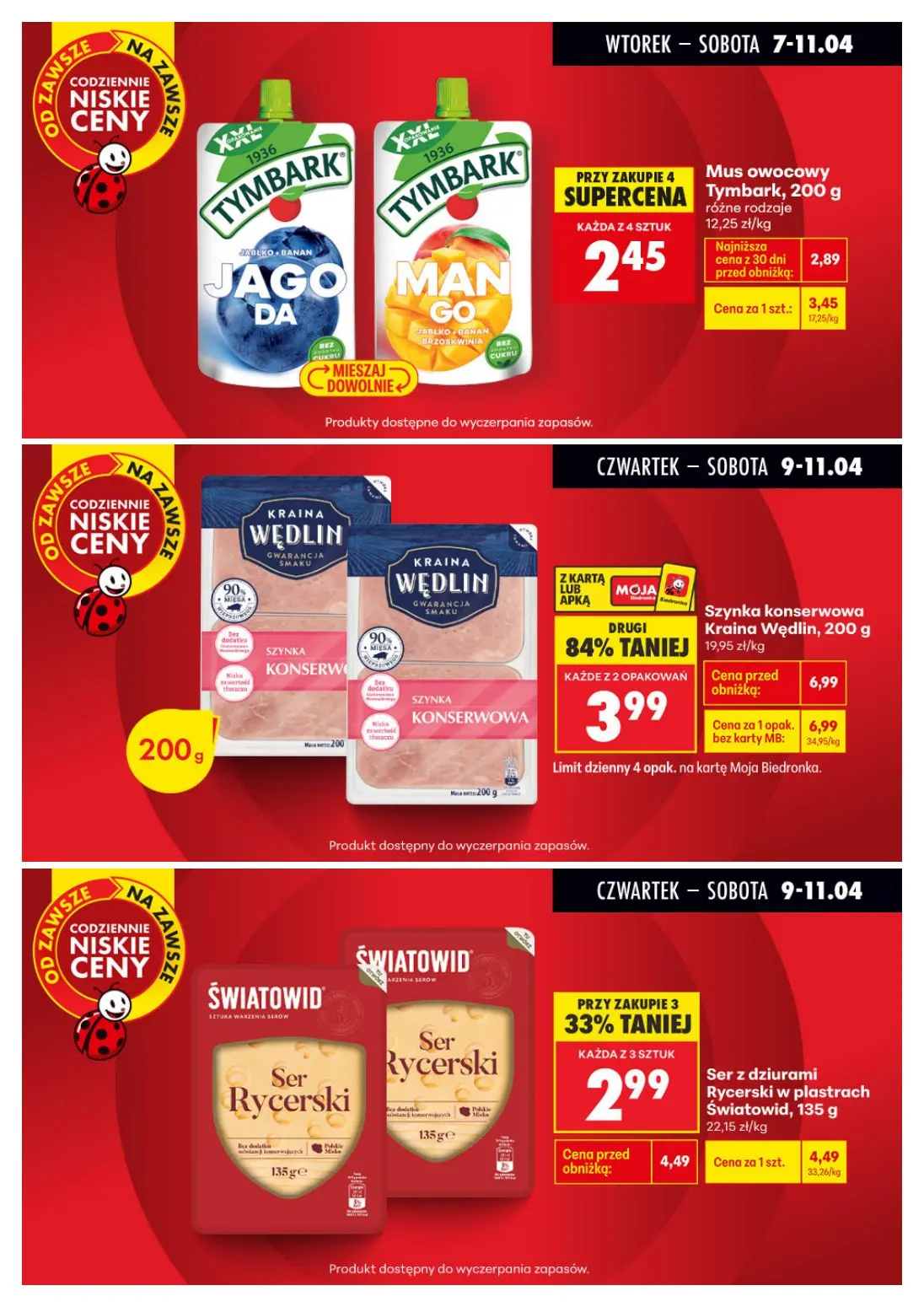 gazetka promocyjna Biedronka Biedronkowe oszczędności - Strona 4