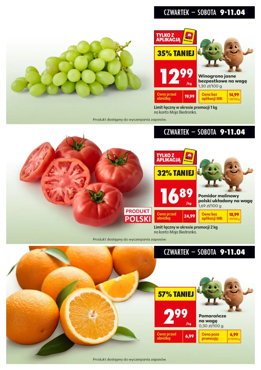 gazetka promocyjna Biedronka Biedronkowe oszczędności - Strona 9