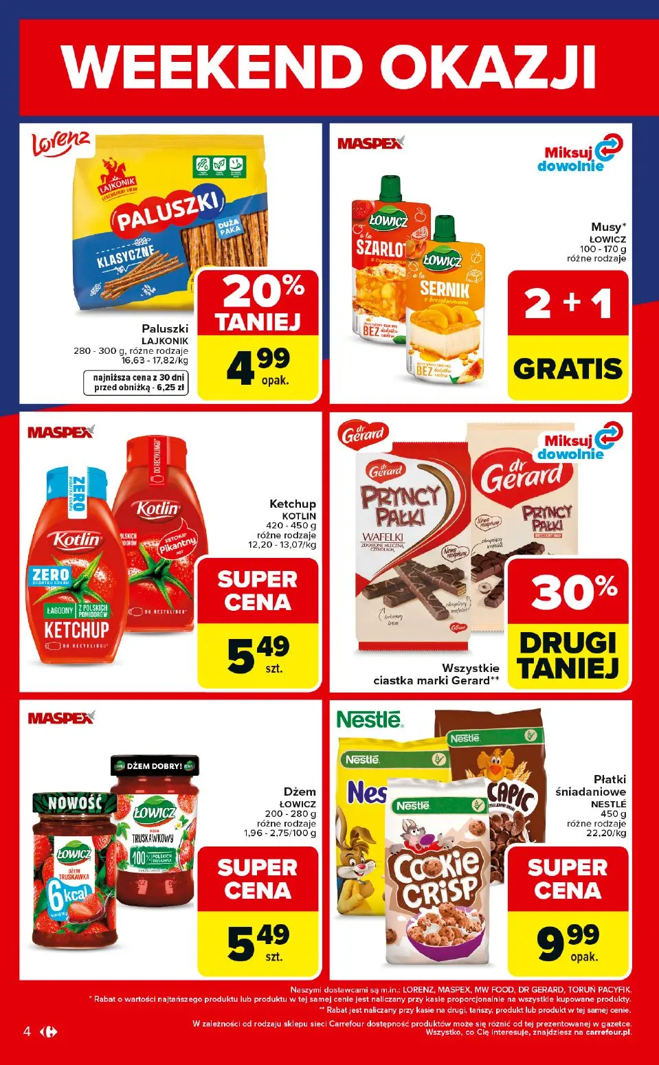 gazetka promocyjna Carrefour Weekend okazji - Strona 4