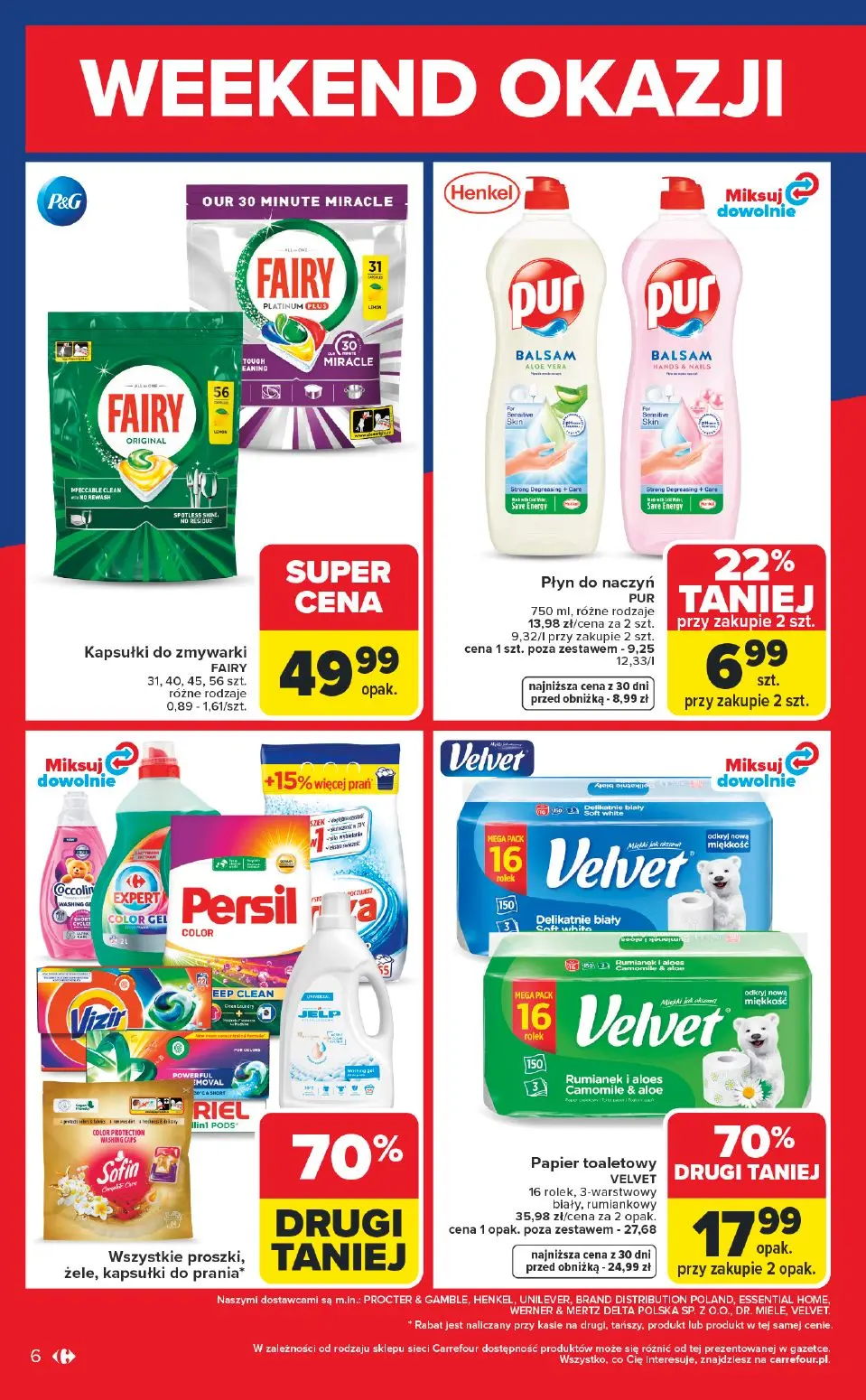 gazetka promocyjna Carrefour Weekend okazji - Strona 6