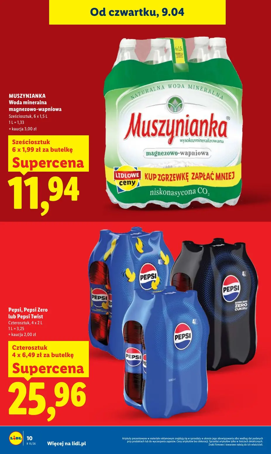 gazetka promocyjna LIDL Od czwartku - Strona 10