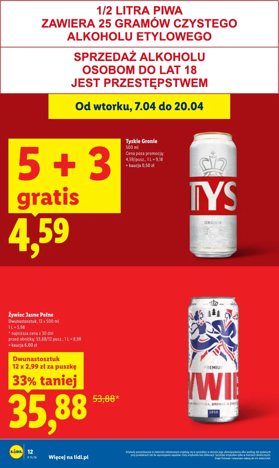gazetka promocyjna LIDL Od czwartku - Strona 12