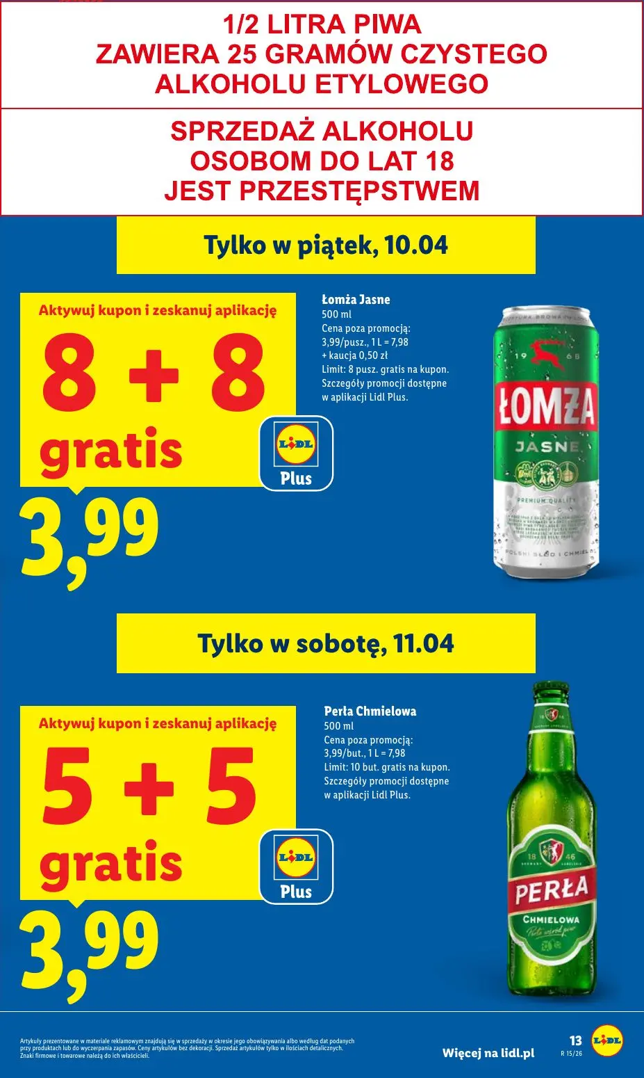 gazetka promocyjna LIDL Od czwartku - Strona 13