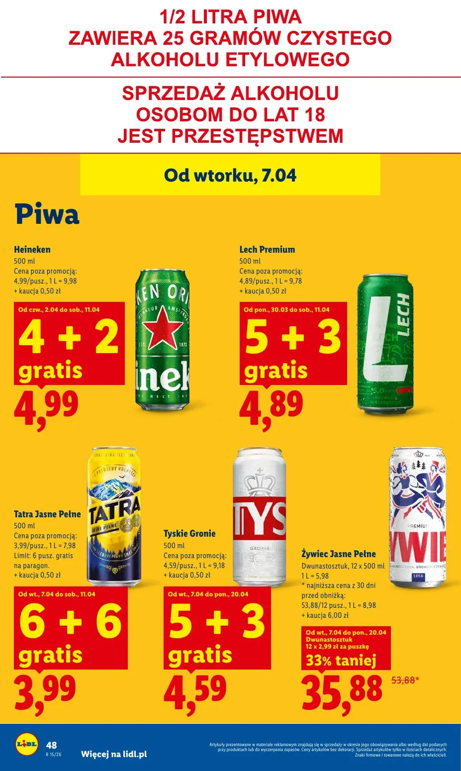 gazetka promocyjna LIDL Od czwartku - Strona 48