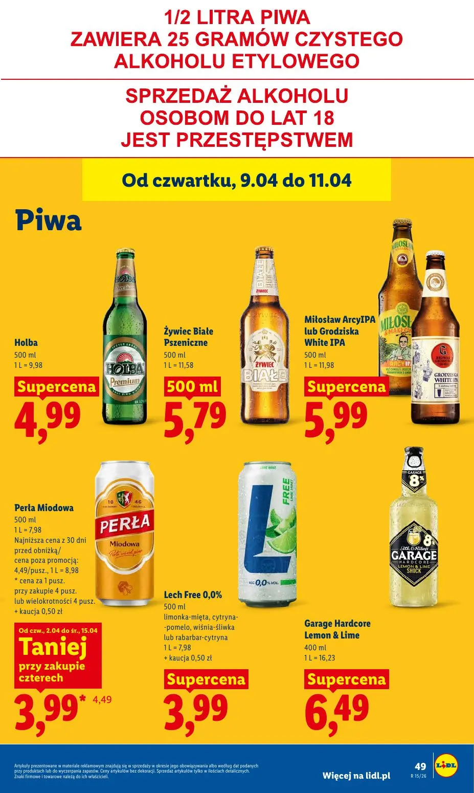 gazetka promocyjna LIDL Od czwartku - Strona 49