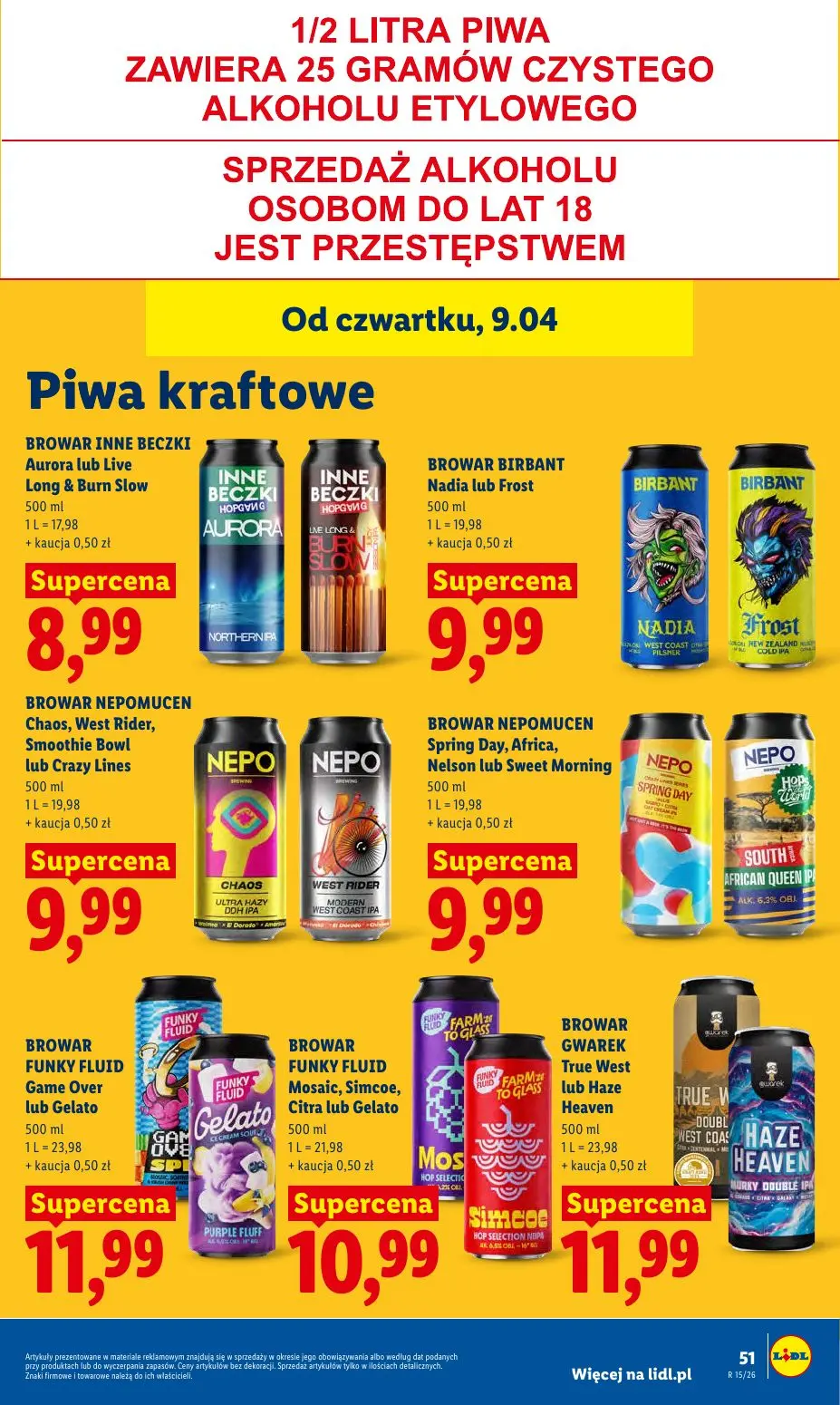 gazetka promocyjna LIDL Od czwartku - Strona 51