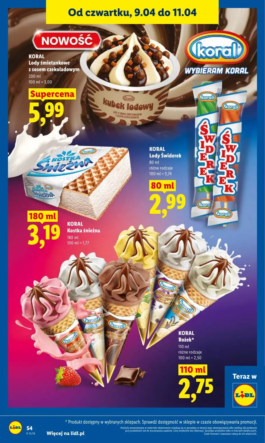 gazetka promocyjna LIDL Od czwartku - Strona 54