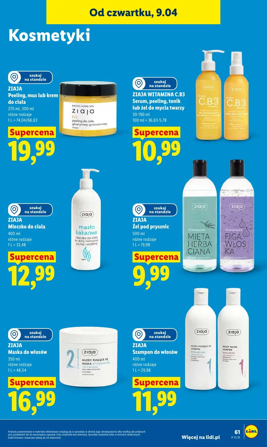 gazetka promocyjna LIDL Od czwartku - Strona 61