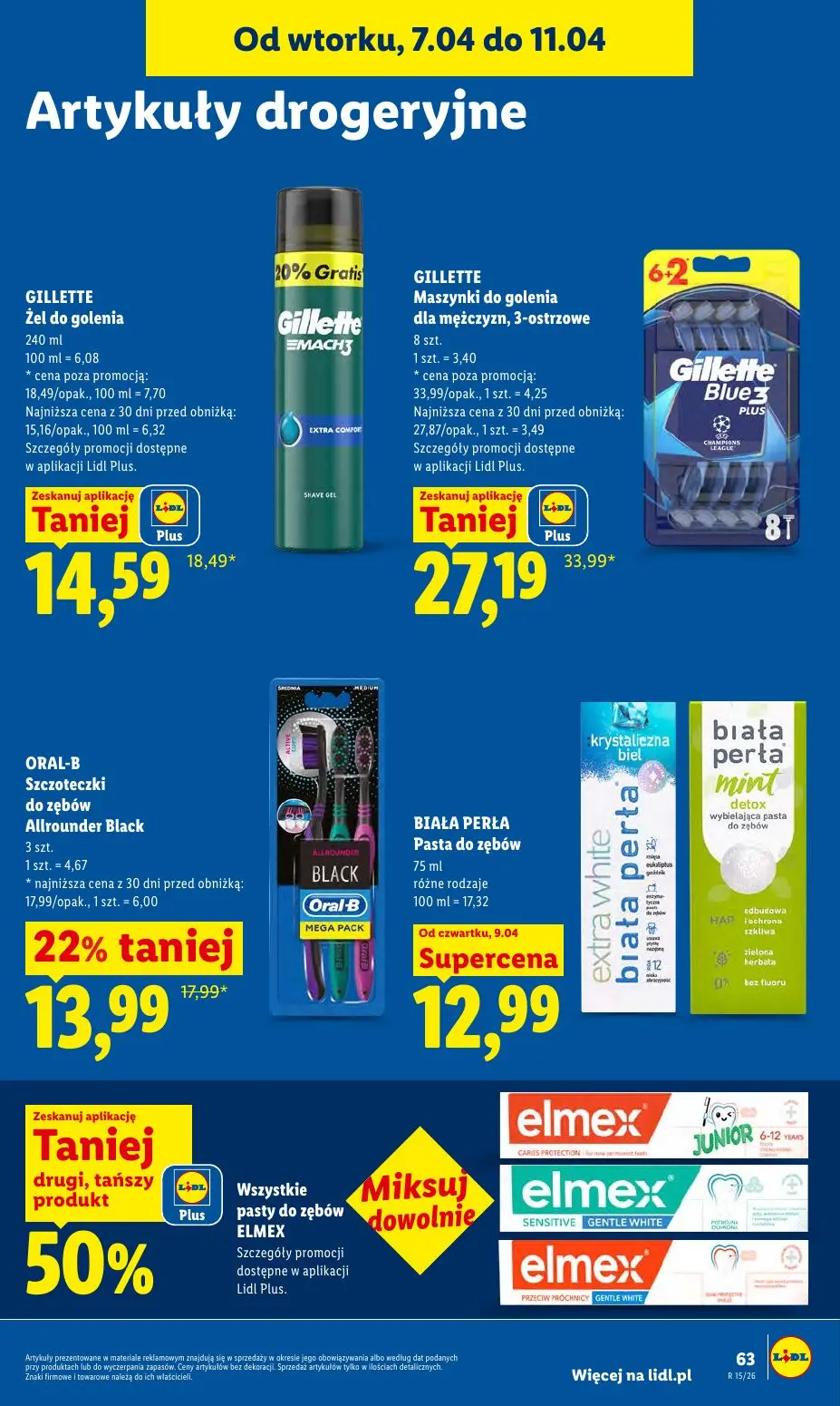 gazetka promocyjna LIDL Od czwartku - Strona 63