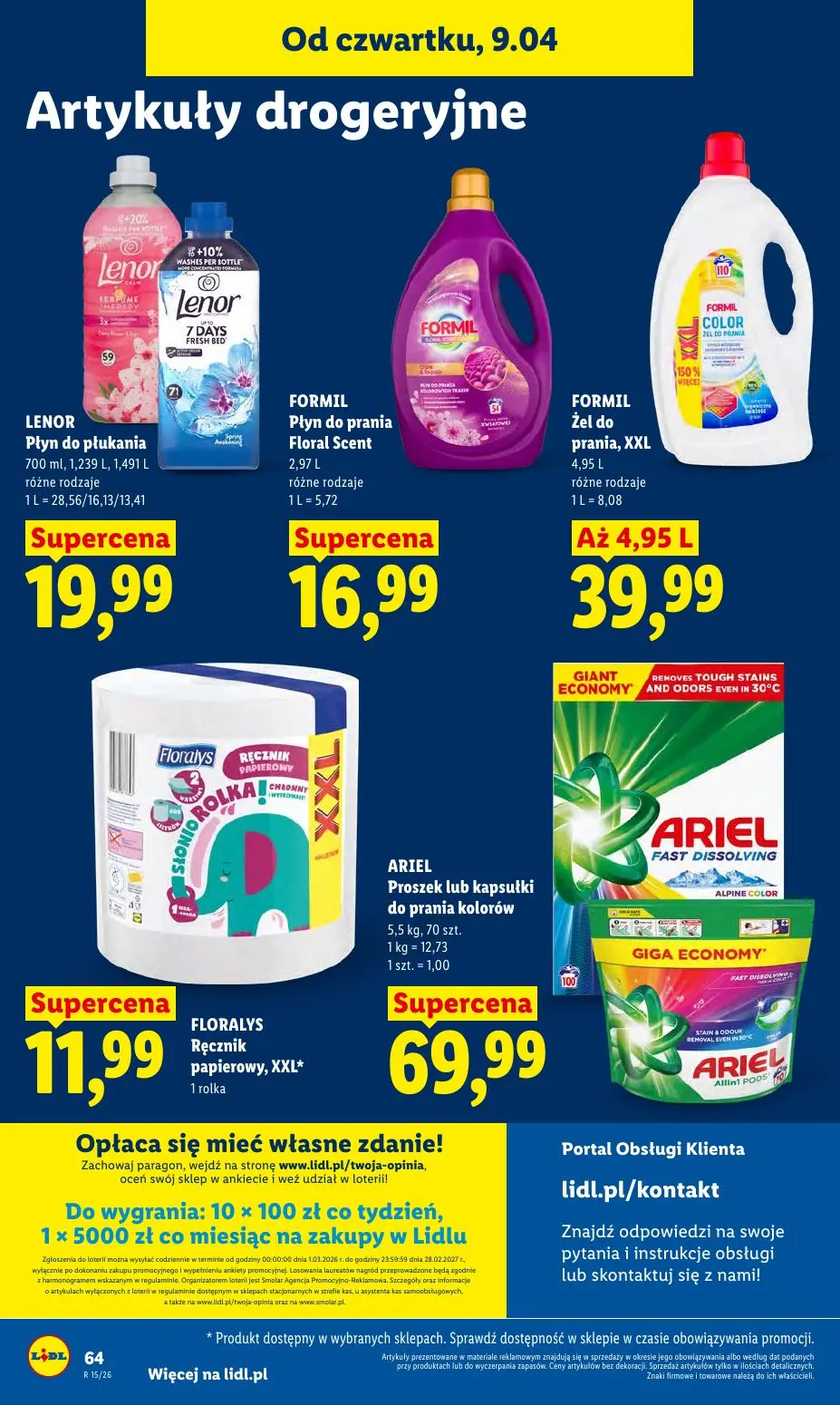 gazetka promocyjna LIDL Od czwartku - Strona 64