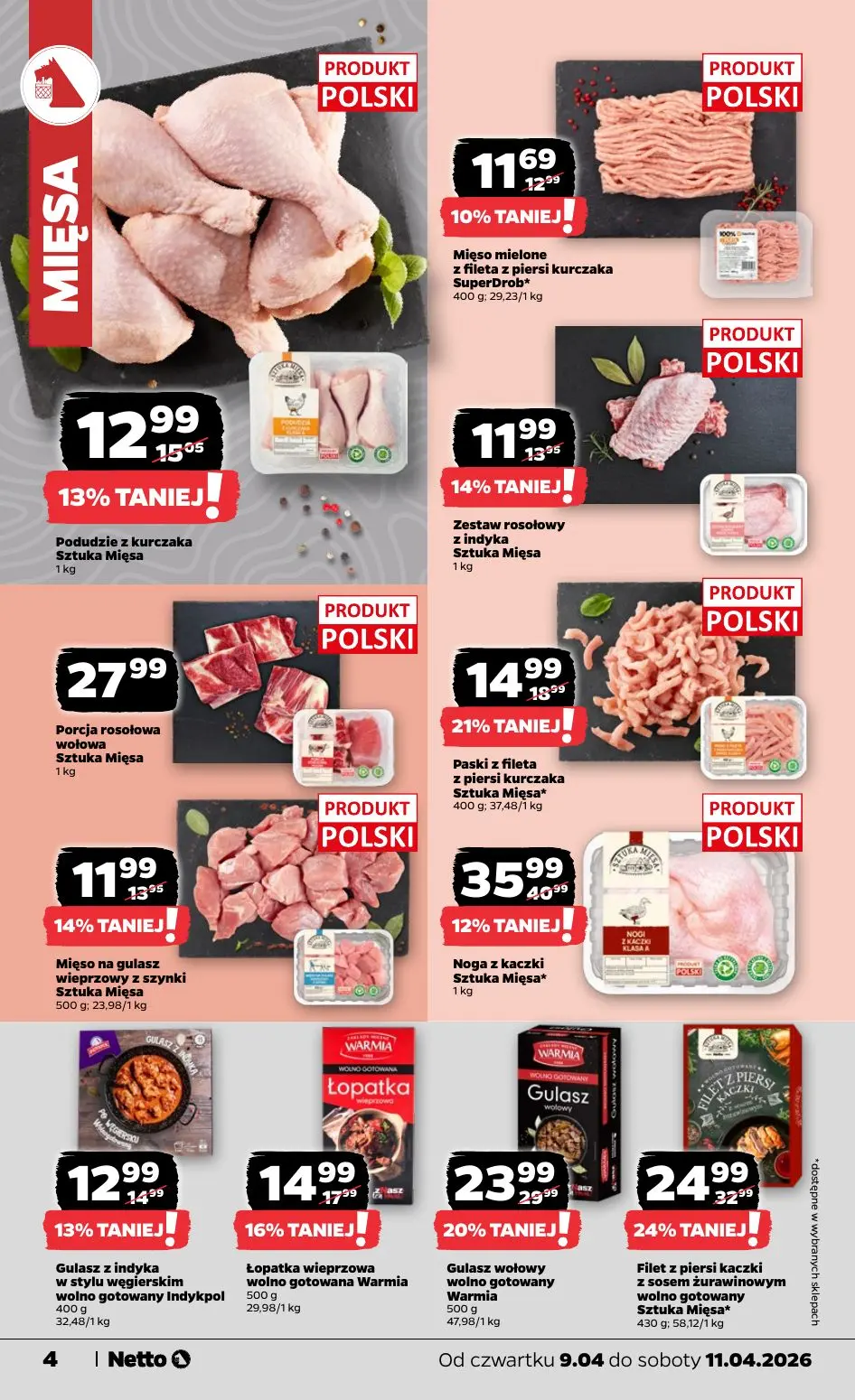 gazetka promocyjna NETTO Gazetka spożywcza - Strona 4